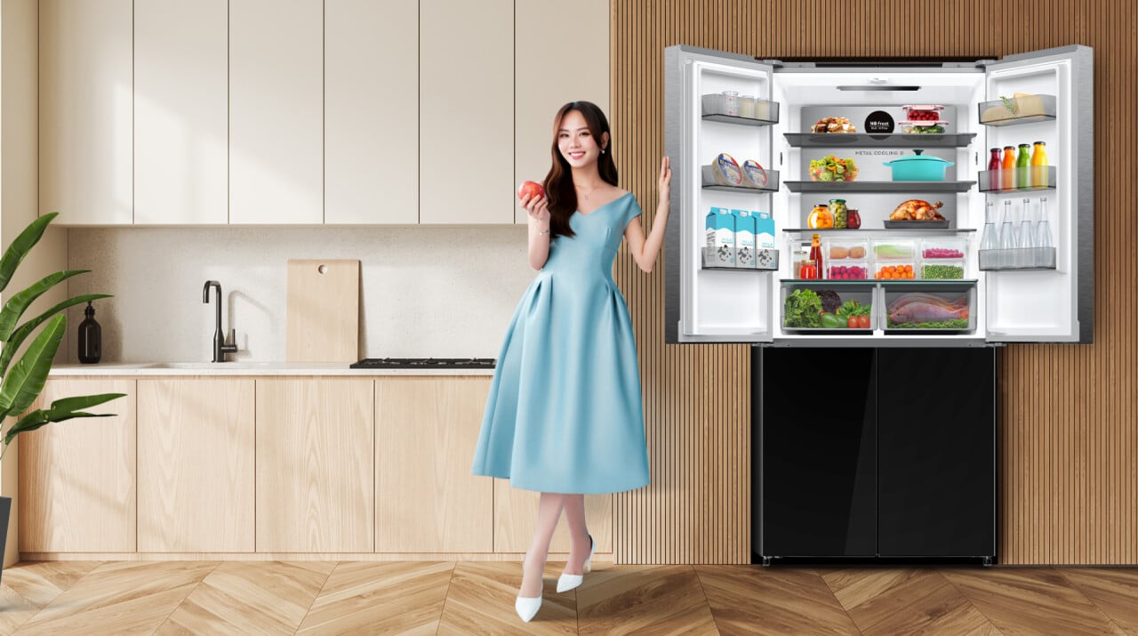 Đánh giá tủ lạnh Casper EcoFresh RM-430VDM: Tủ lạnh multidoor thiết yếu cho mọi gia đình